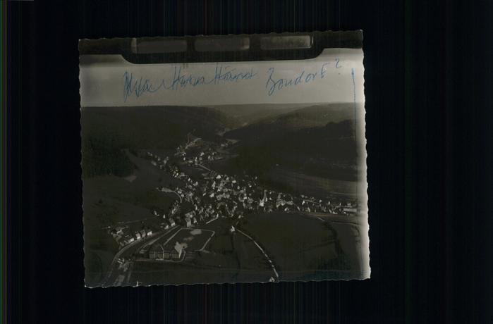 Bonndorf Schwarzwald Fliegeraufnahme