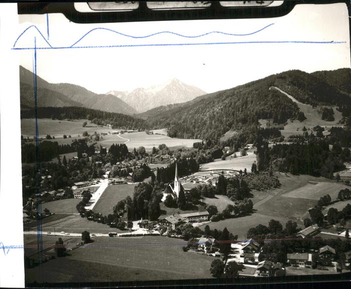 Tegernsee Bayern Fliegeraufnahme