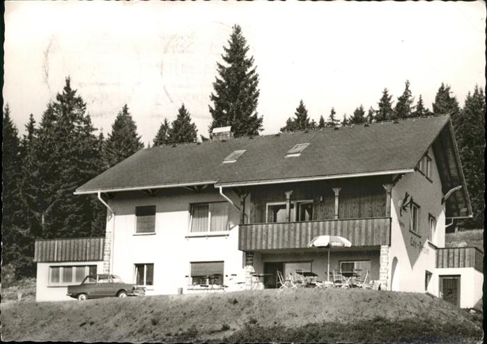 Ibach St Blasien Cafe Pension St Hubertus