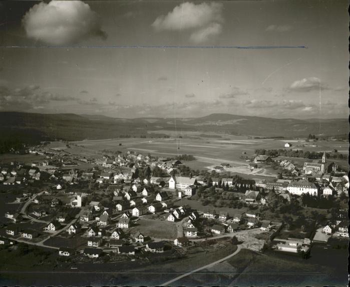 Bonndorf Schwarzwald Fliegeraufnahme