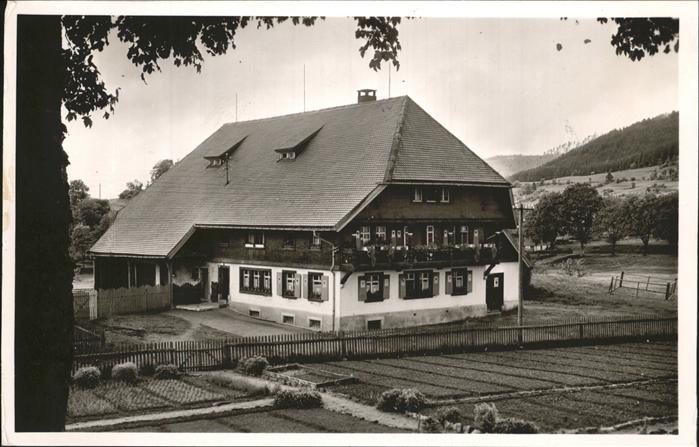 Haeusern Schwarzwald Gasthaus Zumkeller