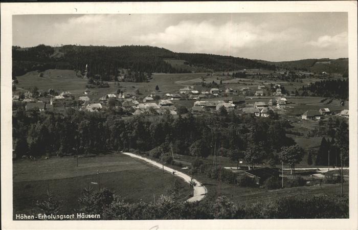 Haeusern Schwarzwald Panorama