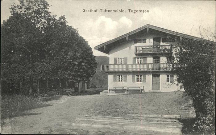 Tegernsee Gasthof Tuftenmühle