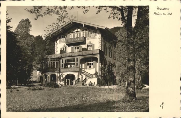 Tegernsee Bayern Pension Heim am See