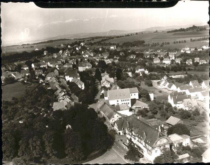 Bonndorf Schwarzwald Fliegeraufnahme