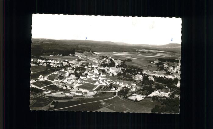 Bonndorf Schwarzwald Panorama Fliegeraufnahme