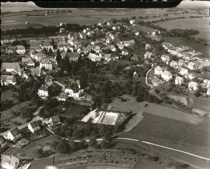 Bonndorf Schwarzwald Fliegeraufnahme