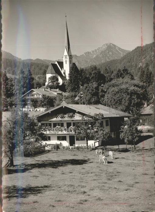 Bad Wiessee Wiesseer Hotel mit Kirche
