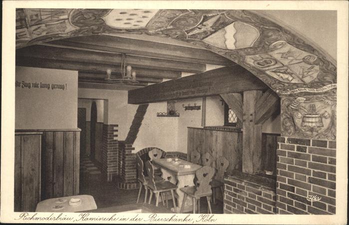 Koeln Rhein Richmodis Bräu Brauhaus