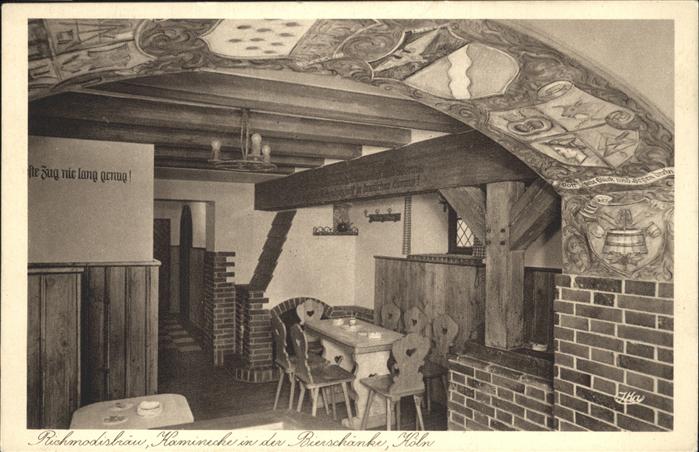 Koeln Rhein Richmodis Bräu Brauhaus