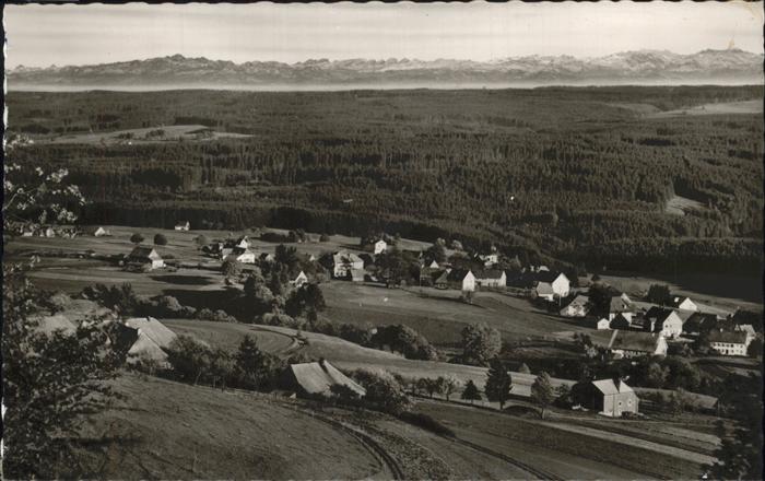 Kappel Lenzkirch Panorama mit Alpenblick Kurort