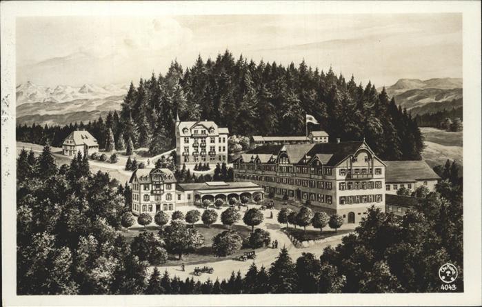 Friedenweiler Hotel Kurhaus Alpenblick Höhenluftkuror