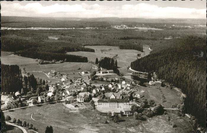 Friedenweiler Schloss Kinderheilstätte Fliegeraufnahm