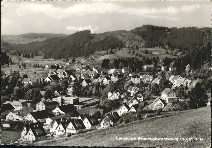 Lenzkirch Hochschwarzwald BW Panorama heilklimatischer Hoehenluftkurort