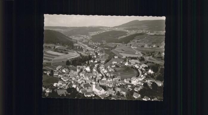 Lenzkirch Hochschwarzwald BW Luftkurort Fliegeraufnahme