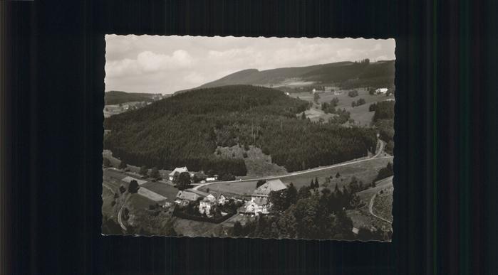Lenzkirch Hochschwarzwald BW Luftkurort Fliegeraufnahme