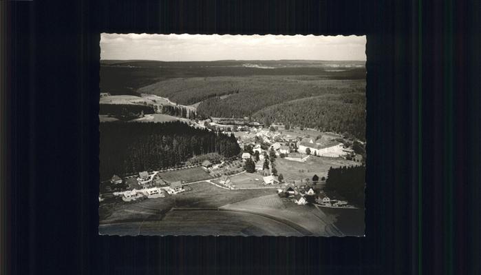 Friedenweiler Höhenluftkurort Fliegeraufnahme
