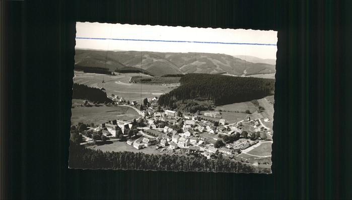 Friedenweiler Höhenluftkurort Fliegeraufnahme