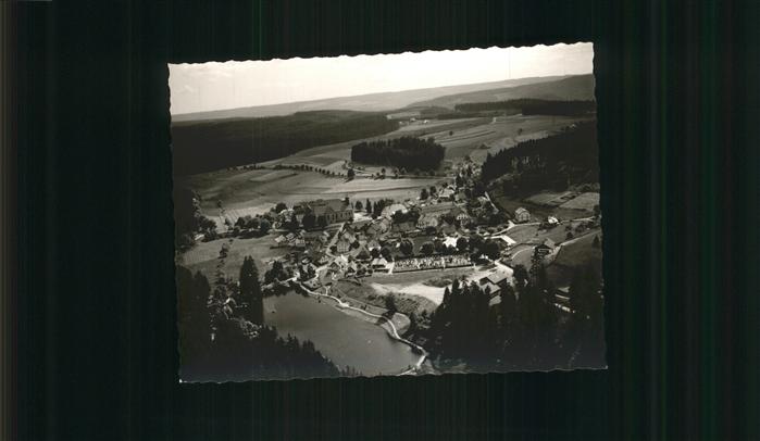 Friedenweiler Höhenluftkurort Fliegeraufnahme