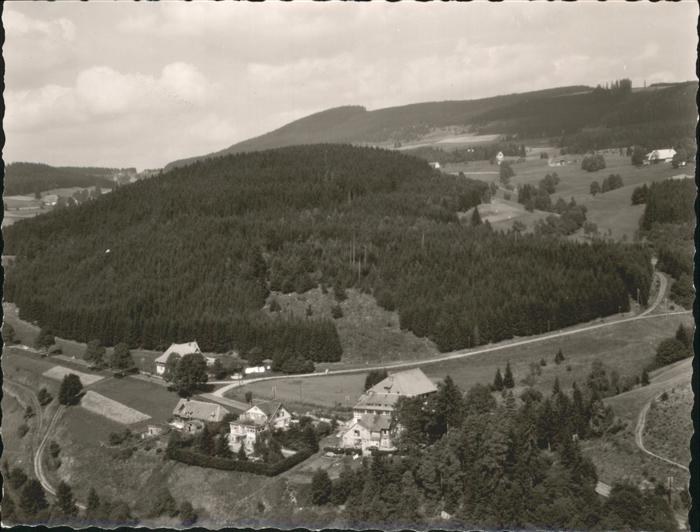 Lenzkirch Hochschwarzwald BW heilklimatischer Kurort Fliegeraufnahme