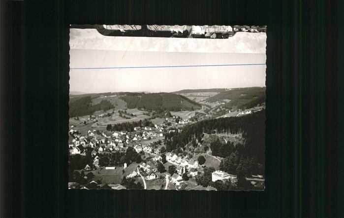 Lenzkirch Hochschwarzwald BW heilklimatischer Kurort Fliegeraufnahme