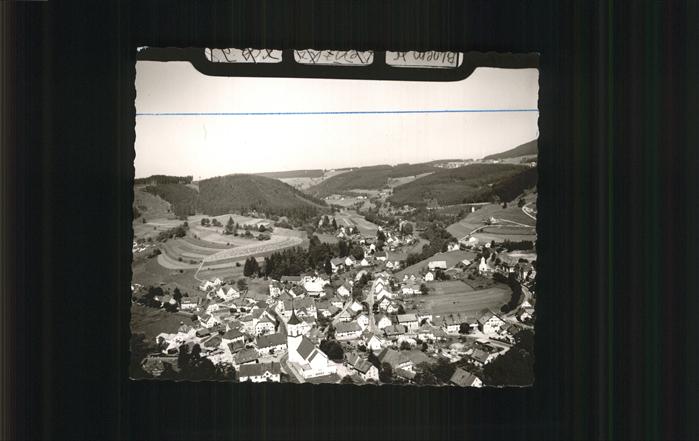 Lenzkirch Hochschwarzwald BW heilklimatischer Kurort Fliegeraufnahme