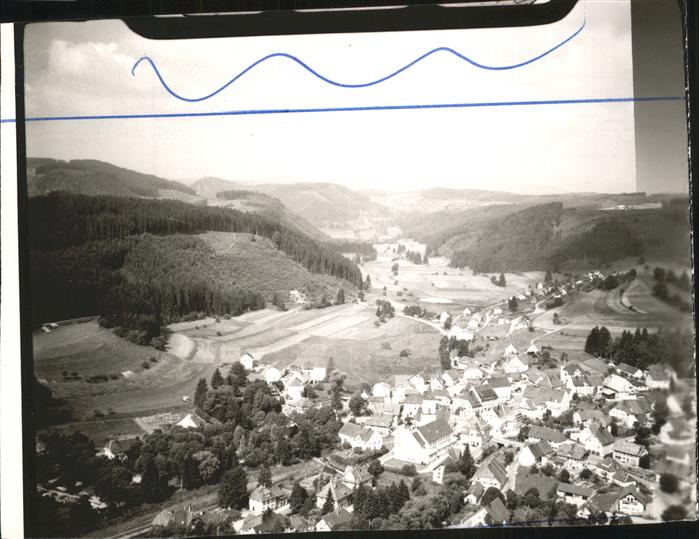 Lenzkirch Hochschwarzwald BW heilklimatischer Kurort Fliegeraufnahme