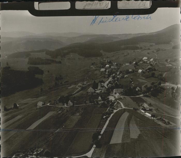 Lenzkirch Hochschwarzwald BW heilklimatischer Kurort Fliegeraufnahme