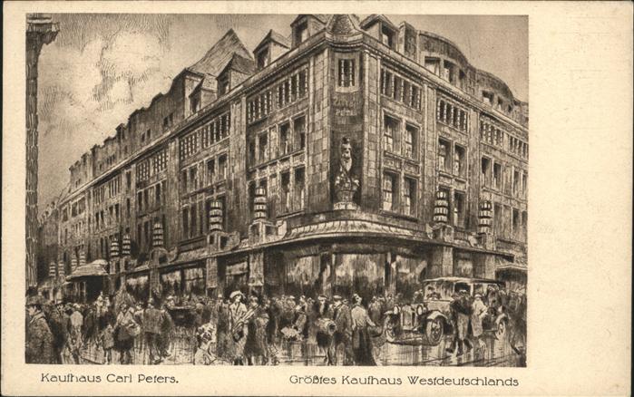 Koeln Rhein Kaufhaus Carl Peters