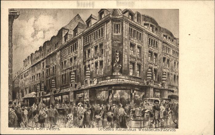 Koeln Rhein Kaufhaus Carl Peters
