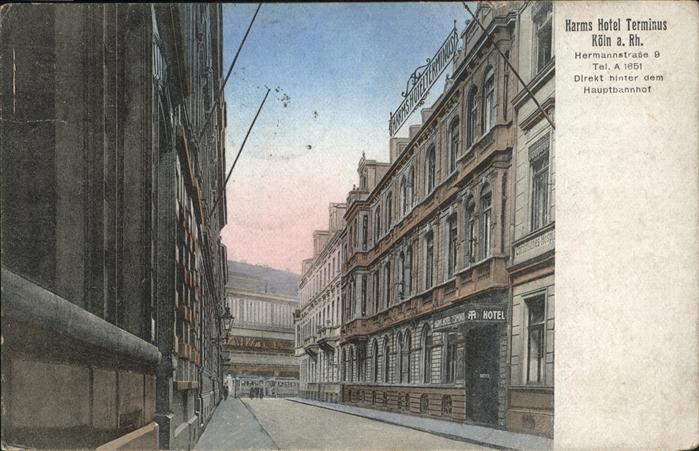 Koeln Rhein Harms Hotel Terminus