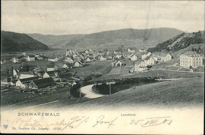 Lenzkirch Hochschwarzwald BW Gesamtansicht