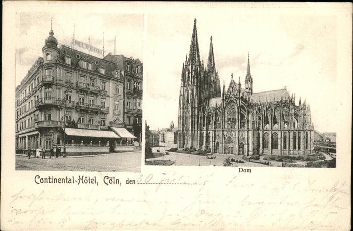 Koeln Rhein Continental Hotel Dom