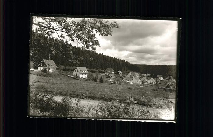 Friedenweiler Teilansicht Höhenluftkurort Wintersport