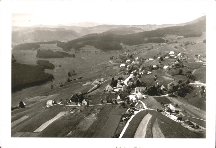 Lenzkirch Hochschwarzwald BW heilklimatischer Kurort Fliegeraufnahme