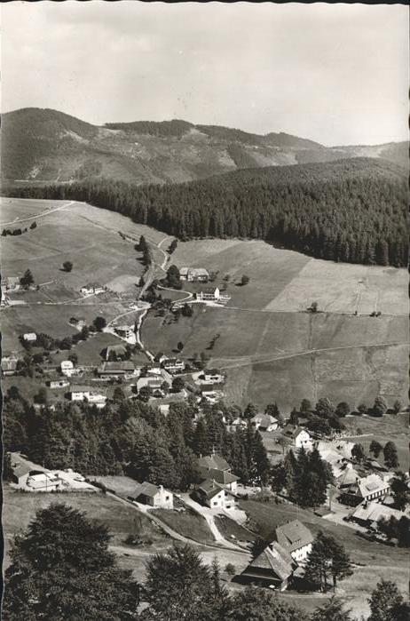 Todtnauberg Schwarzwald BW Fliegeraufnahme