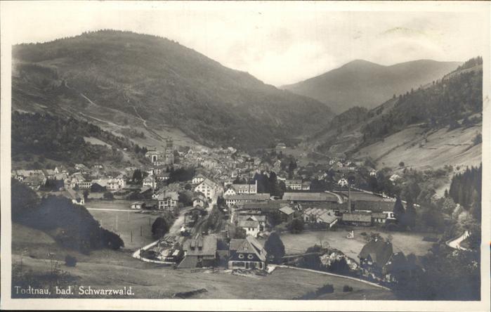 Todtnau Schwarzwald BW Panorama