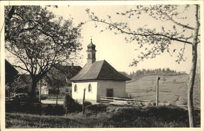 Schoenau Schwarzwald Kapelle