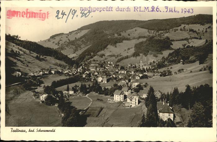 Todtnau Schwarzwald BW Panorama