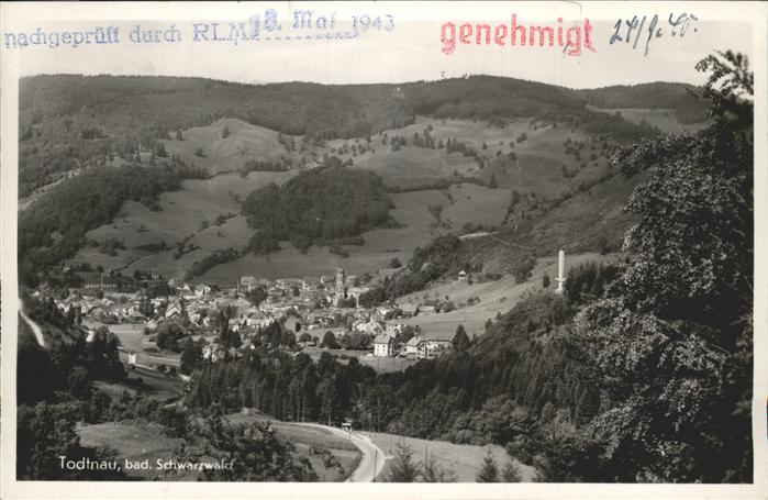 Todtnau Schwarzwald BW Panorama