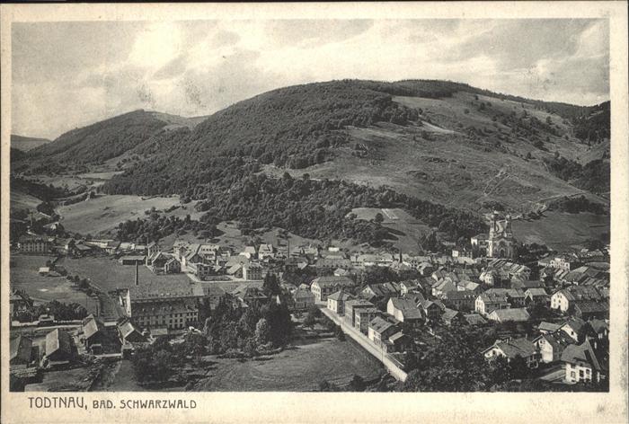 Todtnau Schwarzwald BW Panorama