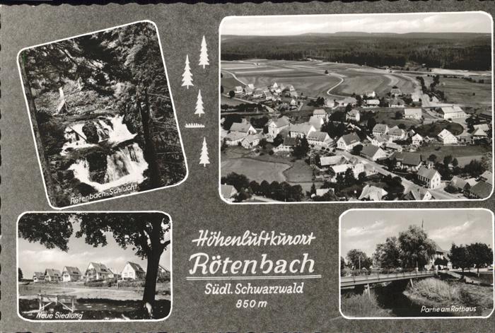 Roetenbach Baden Schlucht