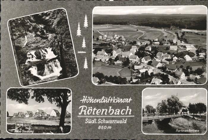 Roetenbach Baden Schlucht