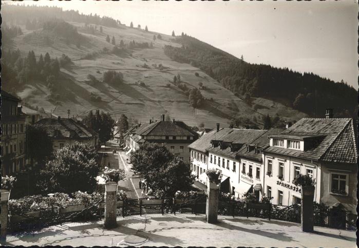 Todtnau Schwarzwald BW Marktplatz