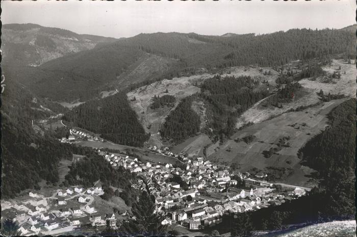 Todtnau Schwarzwald BW Fliegeraufnahme