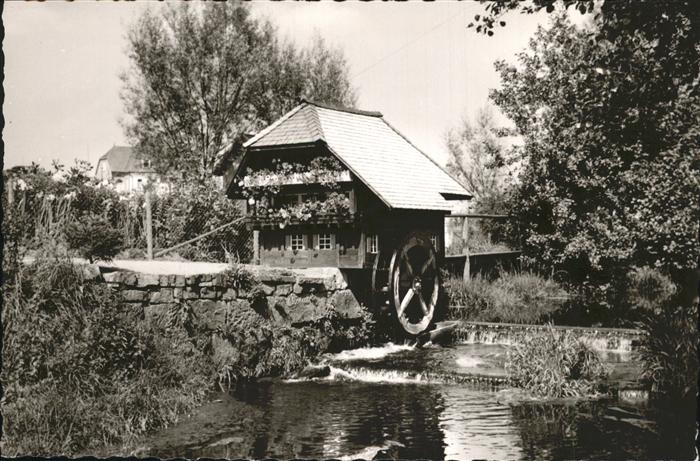 Roetenbach Baden Wassermühle