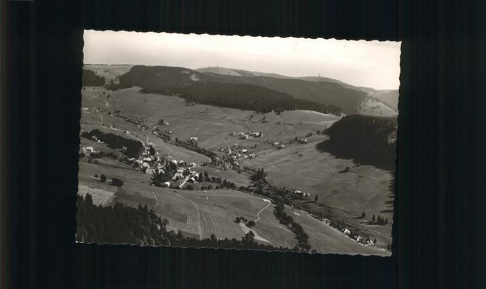 Todtnauberg Schwarzwald BW Panorama Fliegeraufnahme