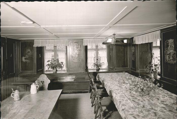 Holzinshaus Haus Sonnenhof Restaurant