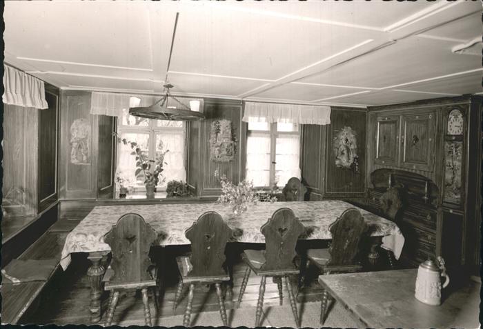 Holzinshaus Haus Sonnenhof Restaurant