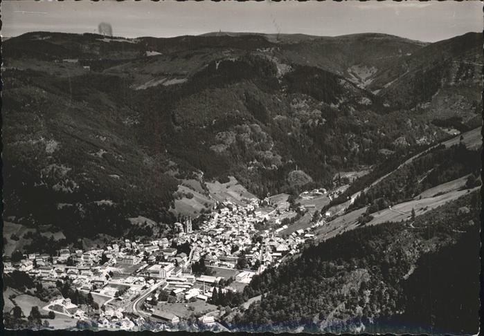 Todtnau Schwarzwald BW Fliegeraufnahme